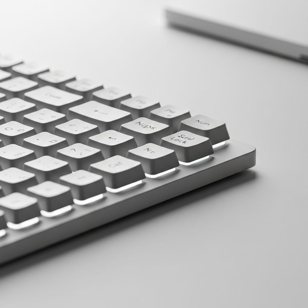 Caps Lock/Num Lock Sorunu